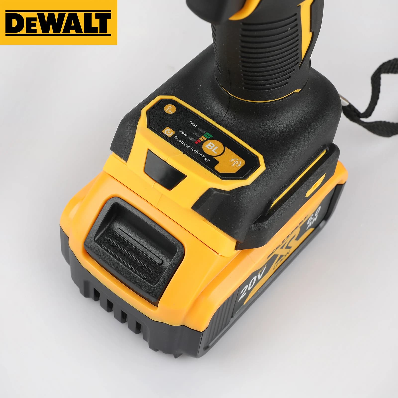 DeWalt DCF922 ATOMIC 20V MAX Cordless Impact Wrench | 1/2 Detent Pin Anvil | High-Torque Professional Tool - Thumbnail 4