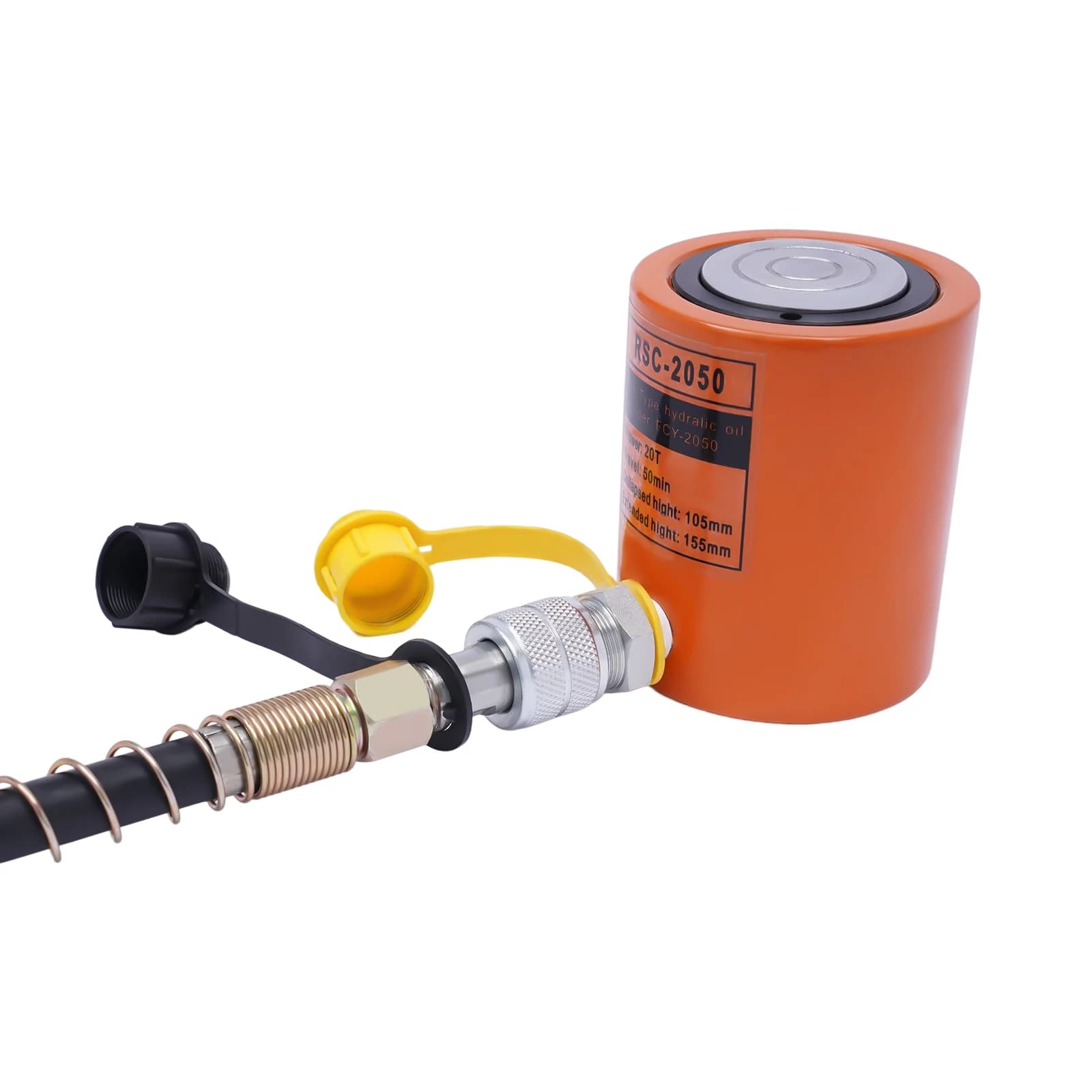 Hydraulic Ram Cylinder | 10-Ton & 20-Ton Capacity | Heavy-Duty Lifting for Machinery & Shipbuilding - Thumbnail 3