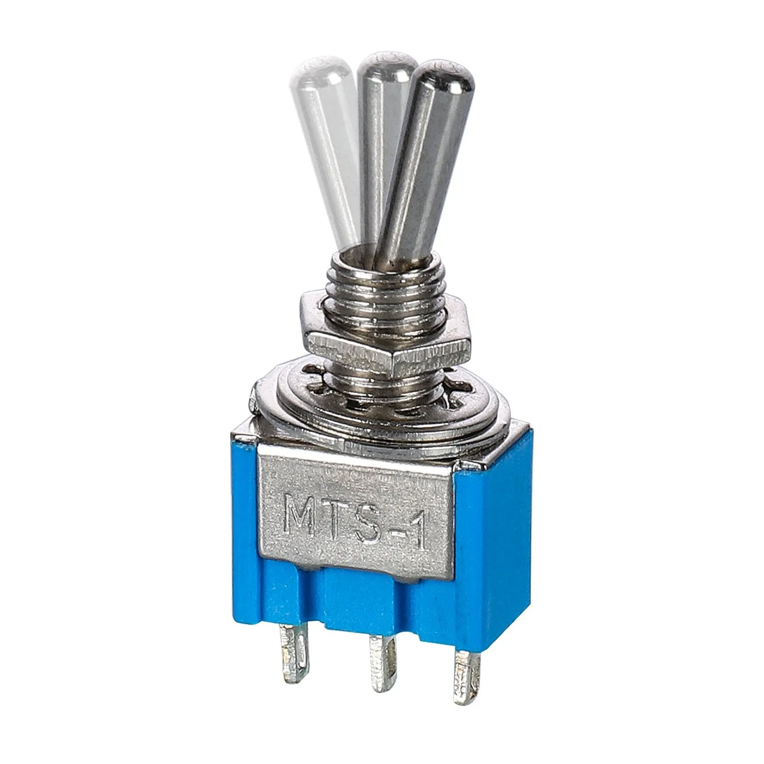 20-Piece Toggle Switch Set | 6A 125V MTS-1 | 3-Position Precision for Electronics & DIY - Thumbnail 3
