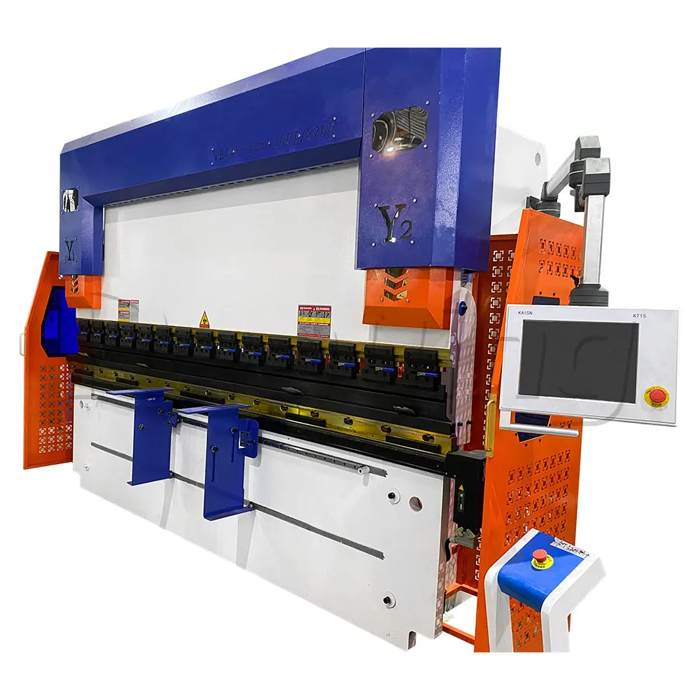 CNC Press Brake | 125T-3200mm Hydraulic Bending Machine | 3+1 Axis Precision - Thumbnail 2