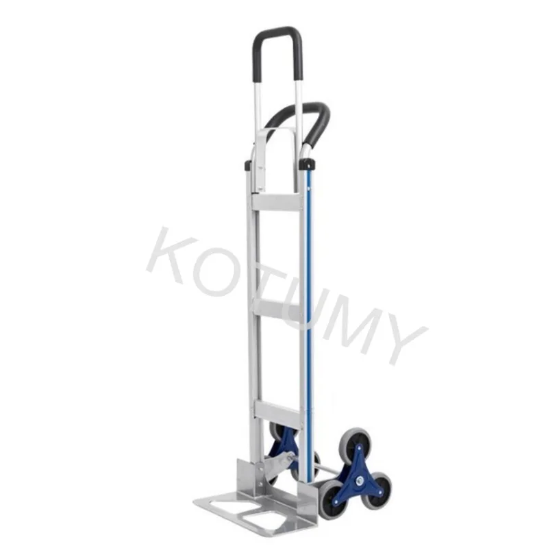 Heavy-Duty Folding Stair Climbing Cart | 550 lb Capacity | All-Terrain Cargo Wagon - Thumbnail 5