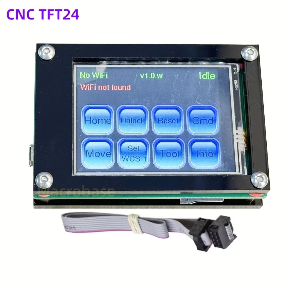 CNC Motion Controller | 4-Axis Board with 2.4 Touch Screen | DIY Laser Engraver & Router Upgrade - Thumbnail 5