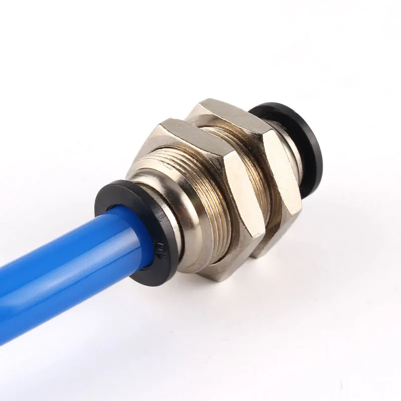 Pneumatic Quick-Connect Fittings | High-Pressure PU Tube Connectors | 3-16mm Sizes - Thumbnail 3