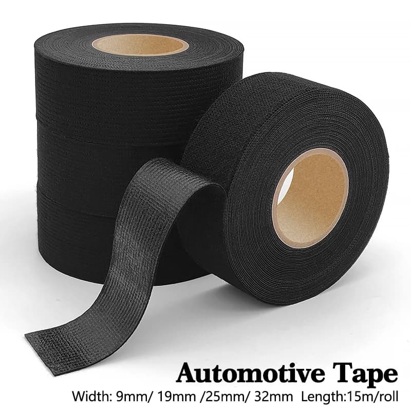 Professional-Grade 15M Heat-Resistant Electrical Tape | Waterproof & Noise-Dampening Insulation - Thumbnail 2
