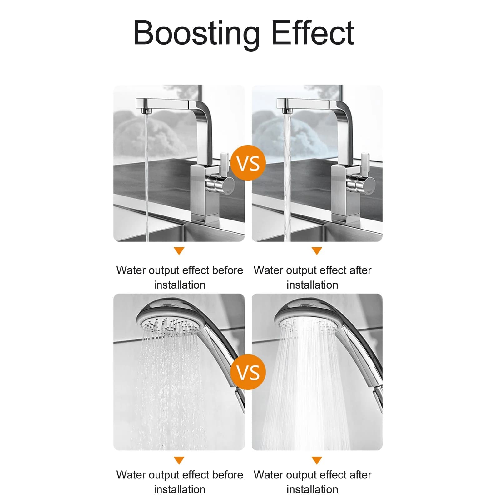 Water Booster Pump | 100W 24V Quiet Operation | Home Water Pressure System - Thumbnail 4