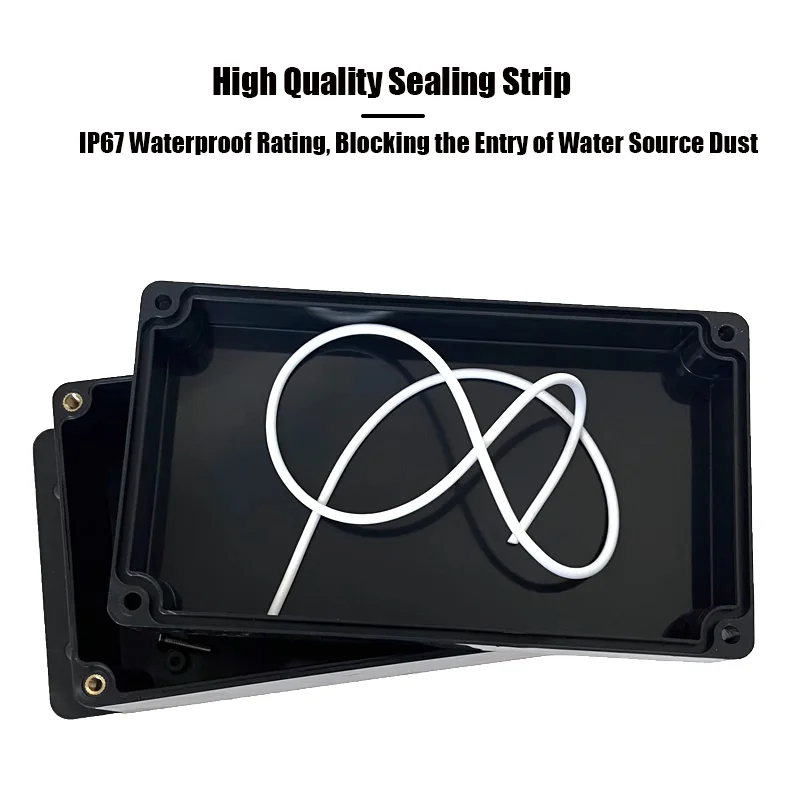 IP67 Waterproof Junction Box | ABS Flame-Retardant Enclosure for Outdoor Electrical Protection - Thumbnail 4