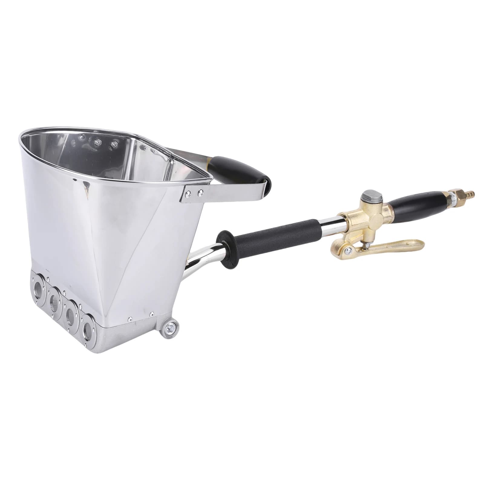 Heavy-Duty 4 Jet Stucco Sprayer | Concrete & Mortar Application | Professional Wall Painting Tool