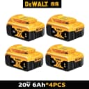 20V 4PCS 6.0Ah
