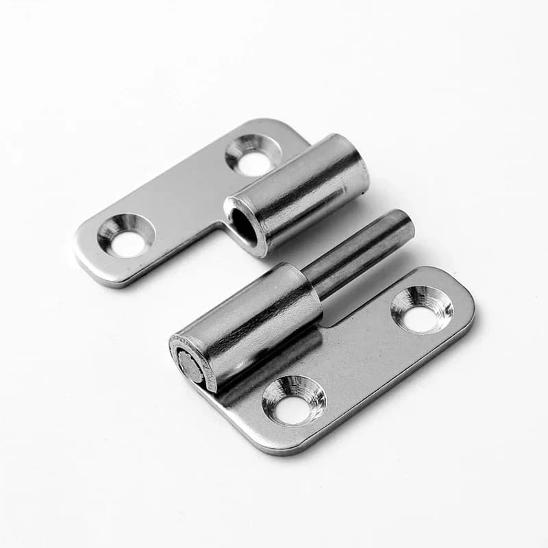 Heavy-Duty Swing Hinge | Stainless Steel Demountable Flag Hinge | Slip Joint Removable Door Hardware - Thumbnail 5