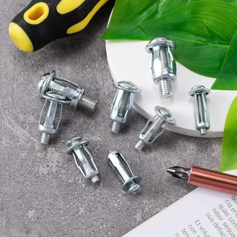 Plate Bolt Kit | Petal Shape Rivet Nuts | M4-M8 Panel Clamp Lock Jack Fasteners - Thumbnail 2