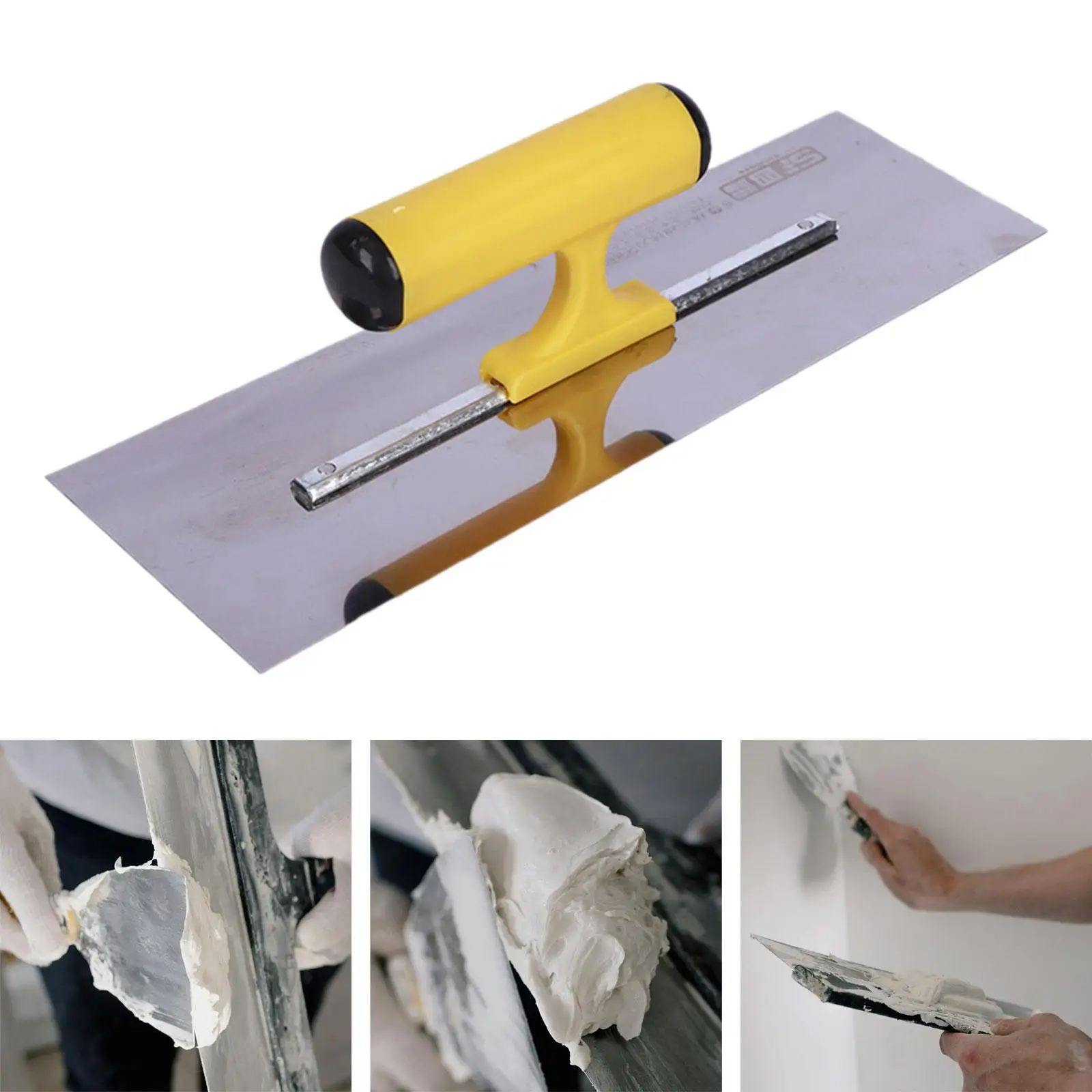Drywall Finishing Trowel | Premium Hand Tool for Smooth Plaster & Concrete - Thumbnail 4