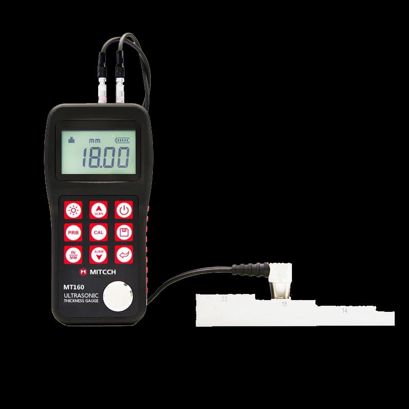 Ultrasonic Thickness Gauge MT160 - 0.65-300mm Steel Measurement Range - Thumbnail 3