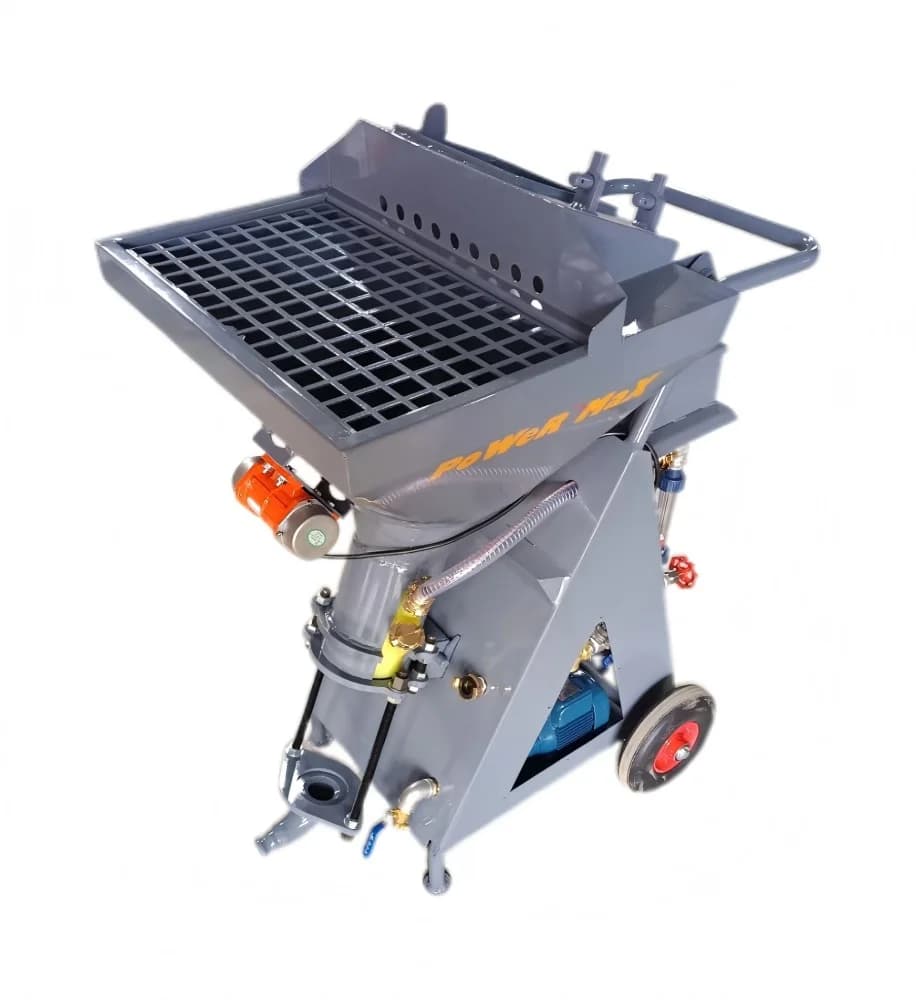 Stucco Spray Machine | M9 Gypsum Plaster Gun | Heavy-Duty Construction Finish - Thumbnail 2
