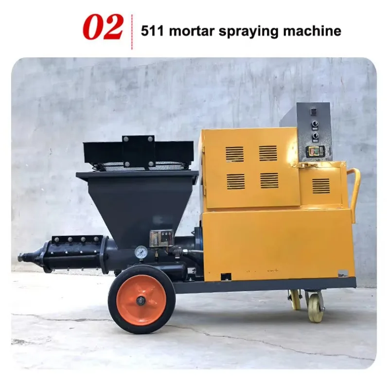 Concrete Transfer Pump | Smooth Mortar Injection Machine | Stable Material Delivery System - Thumbnail 2