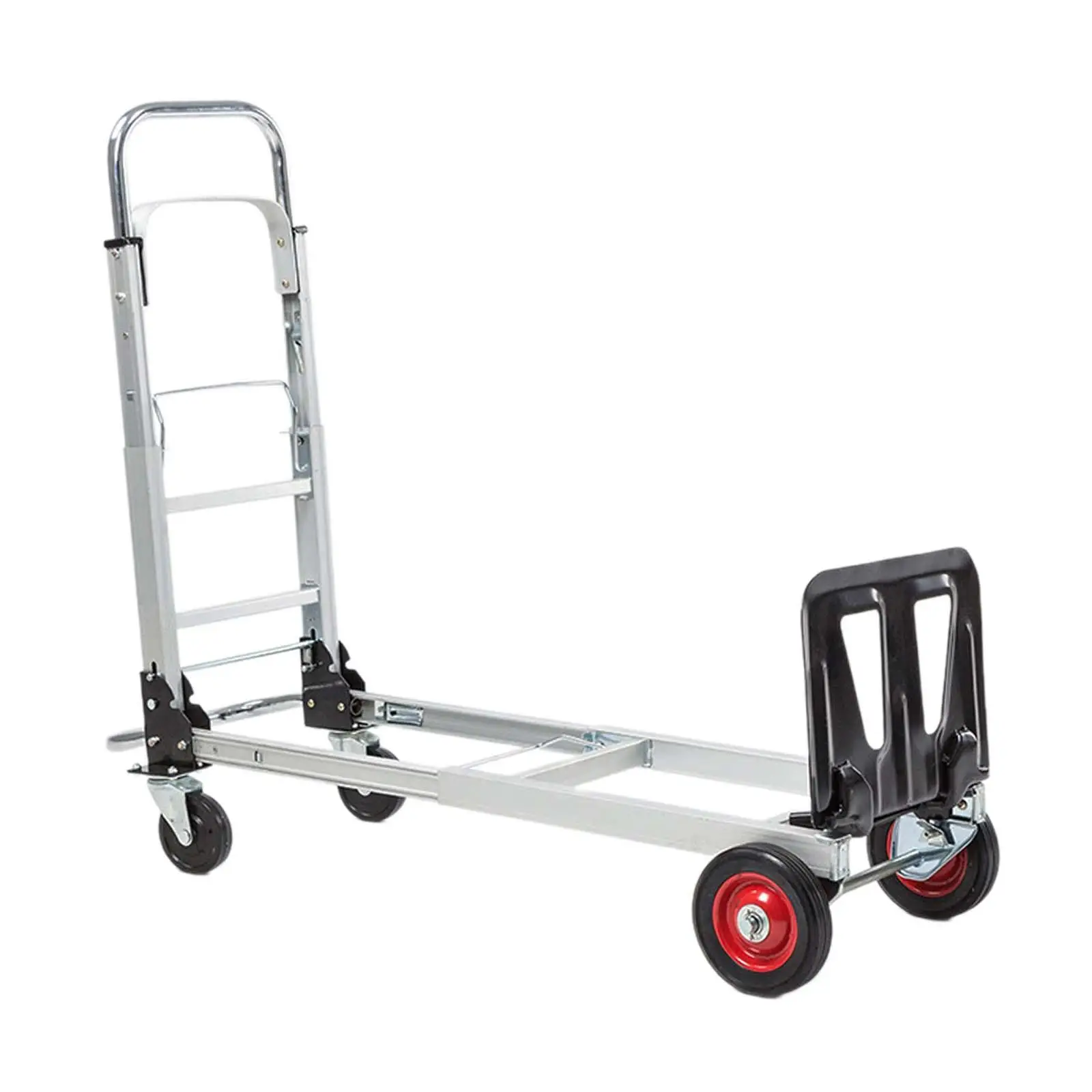 Folding Hand Truck | Heavy-Duty Portable Cart | Space-Saving Utility Trolley - Thumbnail 2