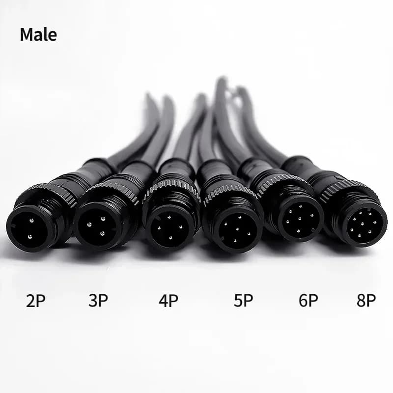 Waterproof LED Strip Connector Kit | IP68 Rated | 20cm Cable | 5-Piece Set - Thumbnail 4