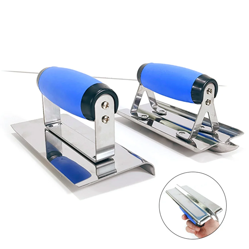 Multi-Purpose Trowel | Flooring & Concrete Finishing Tool | Square Corner Groover - Thumbnail 6