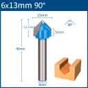 6x13mm 90D