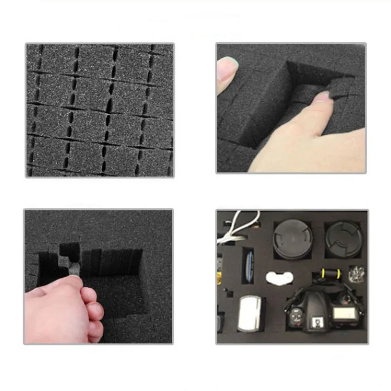 Plastic Tool Case | 280x240x130mm with Protective Foam | Safety Equipment Storage Box - Thumbnail 4