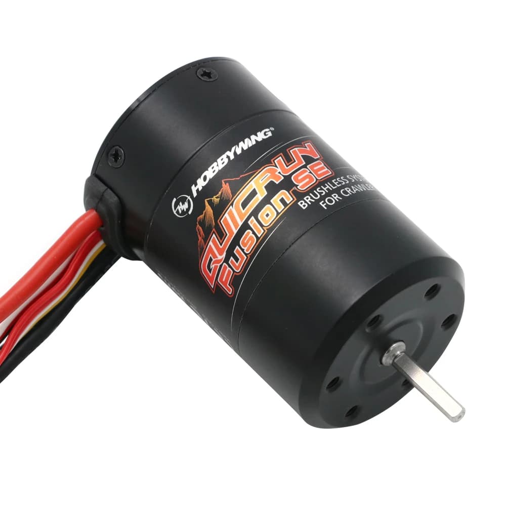 QuicRun Fusion SE Motor & ESC | 1200KV/1800KV Waterproof 2-in-1 | For 1/10 1/8 RC Car - Thumbnail 2