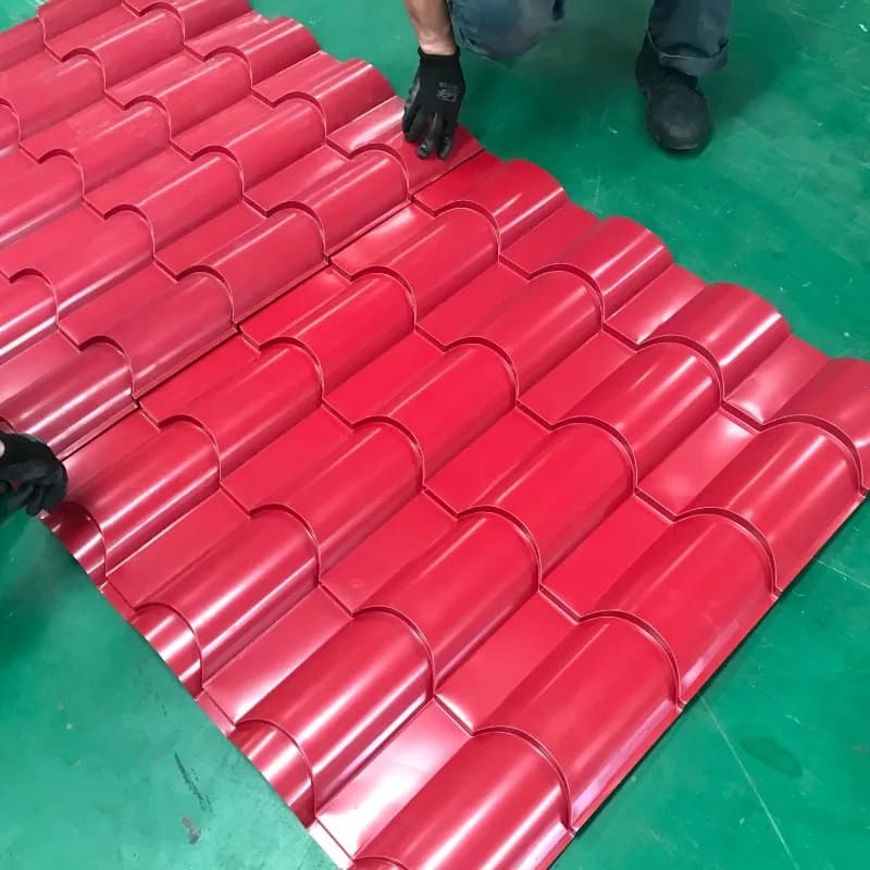 Fully Automatic Trapezoid Corrugated Roofing Sheet Making Machine Tile Making Machine Roof Sheet Crimping Machine Factory Price - Thumbnail 4