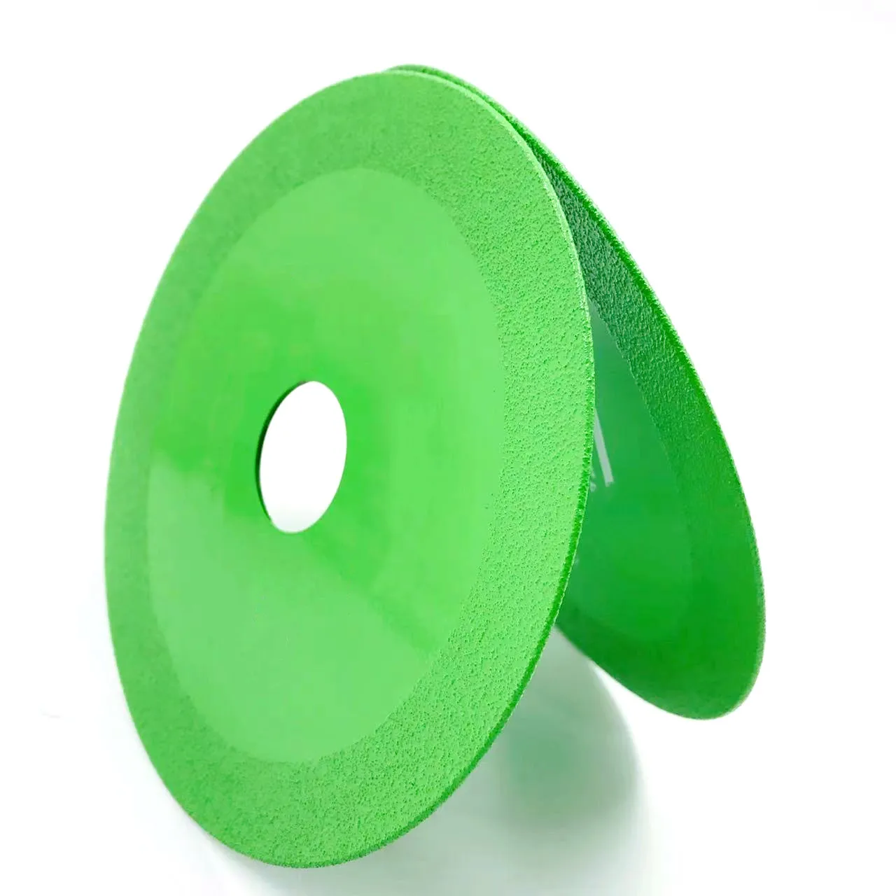 75mm diamond glass cutting disc for angle grinders, an ultra-thin saw blade for precise cuts on jade, ceramic, and wine bottles.