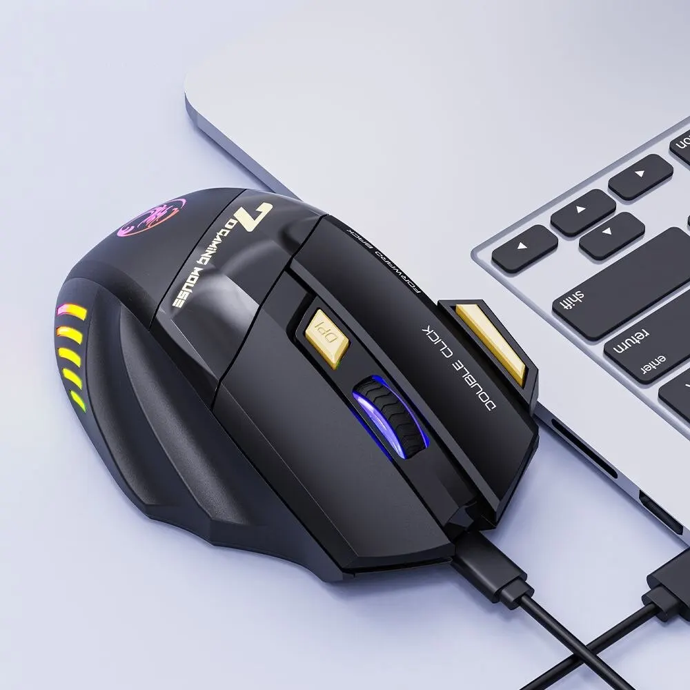 Wireless Gaming Mouse | 3200 DPI Precision | Dual-Mode Bluetooth & 2.4GHz | Silent Clicks - Thumbnail 5