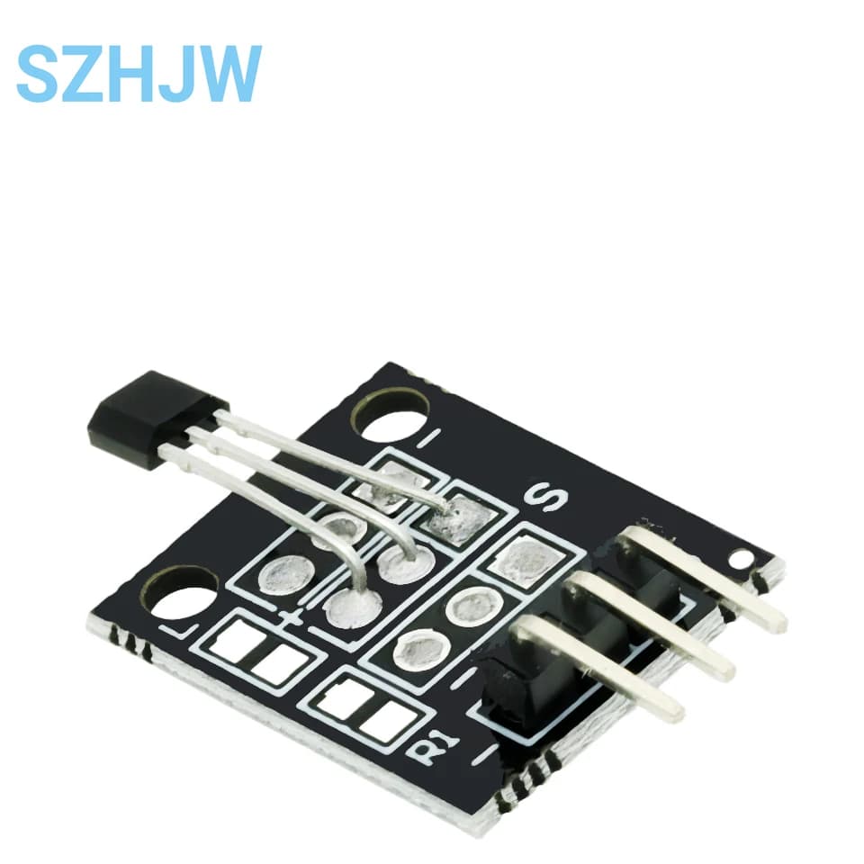 High-Sensitivity 49E Hall Effect Sensor Module | Analog Magnetic Field Detection for Arduino - Thumbnail 4