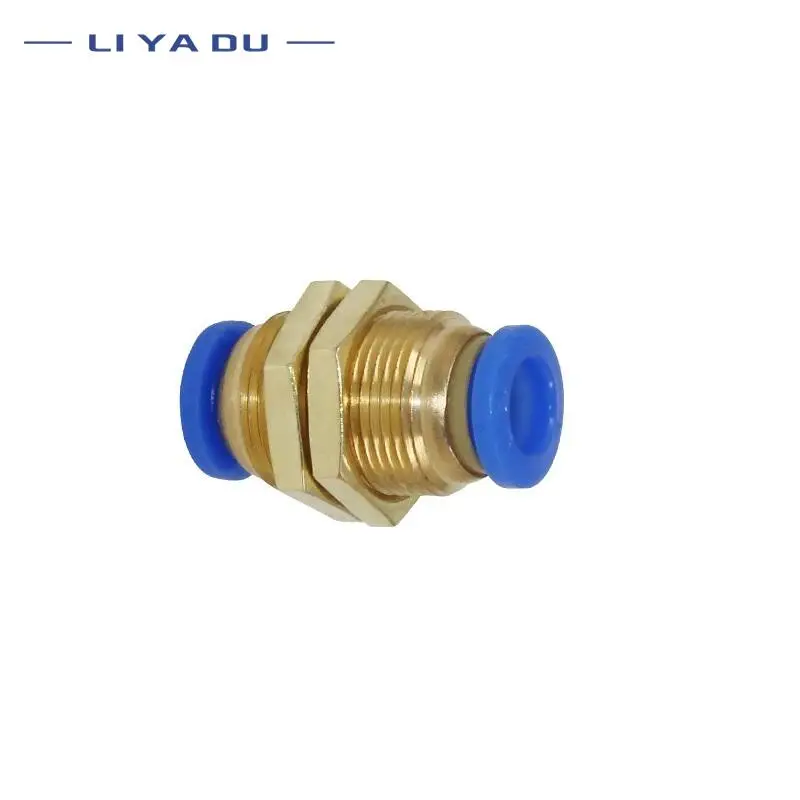 Push-to-Connect Pneumatic Fittings | 4-10mm OD Tube | Quick-Connect Air & Water Hose Couplings - Thumbnail 2