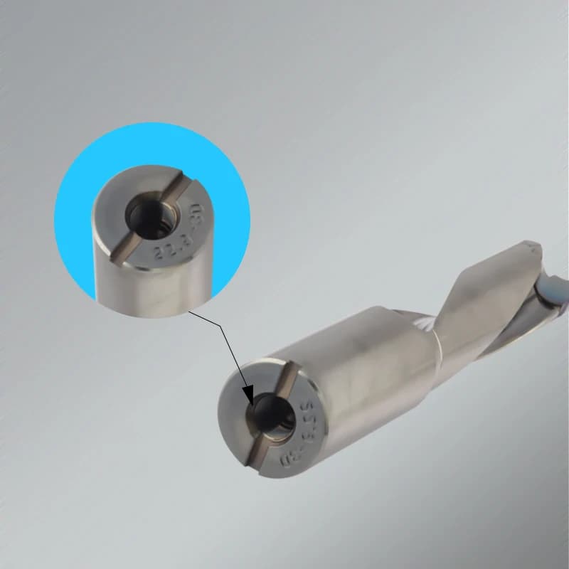 Deep Hole Drill Kit | Internal Coolant System | High-Precision 1.5D, 3D, 5D Replaceable Tip U-Drill - Thumbnail 6