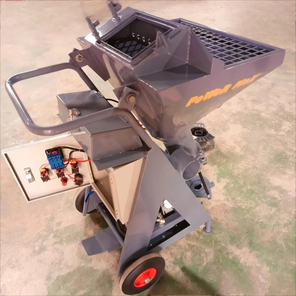 Stucco Spray Machine | M9 Gypsum Plaster Gun | Heavy-Duty Construction Finish - Thumbnail 6