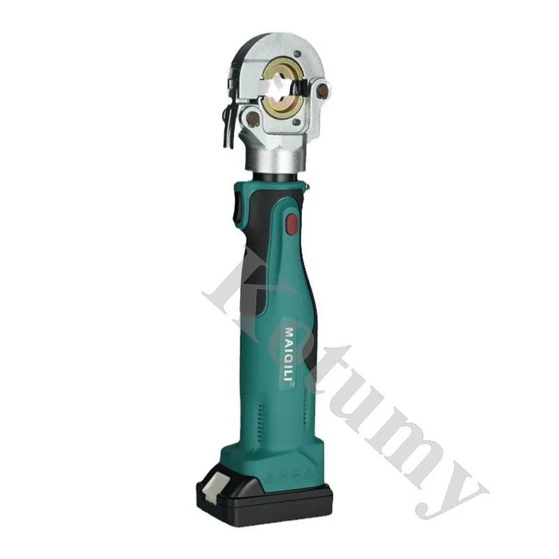 Cordless Hydraulic Crimping Tool | Rechargeable Battery Powered | Copper & Aluminum Terminals - Thumbnail 3
