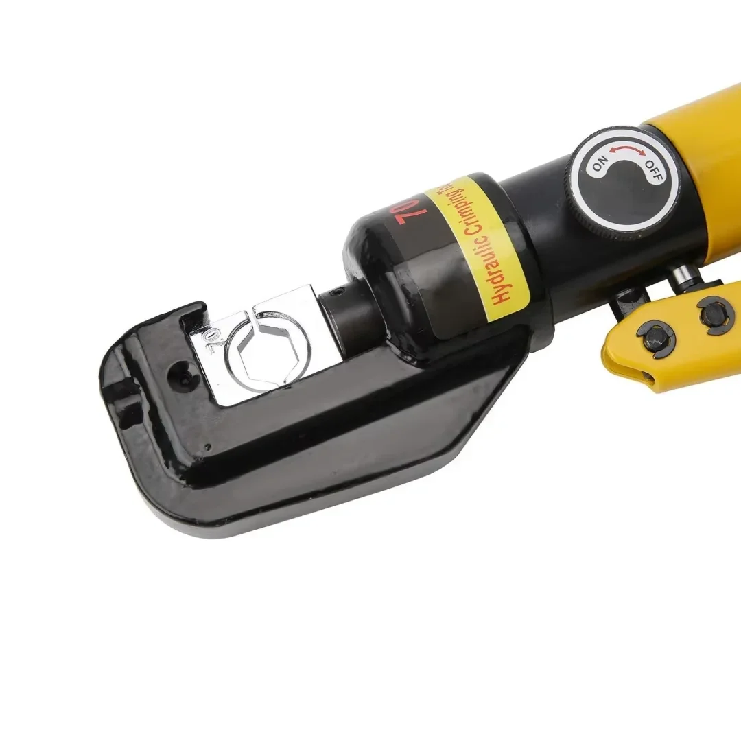 6-Ton Hydraulic Crimping Tool | Battery & Electrical Cable Lugs | 12-2/0 AWG - Thumbnail 6