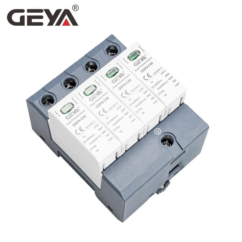 DIN Rail Surge Protector | 20-40kA SPD | 275V AC | 1P+N | Home & Commercial Protection - Thumbnail 3