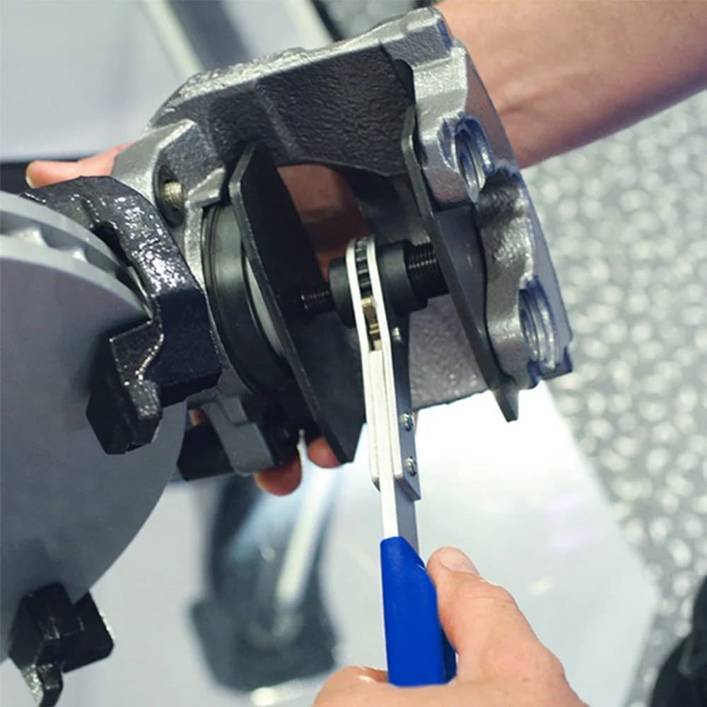 Caliper Spreader Tool Car Ratchet Brake Piston Single Twin Quad Pistons Install Tool Press Brake Caliper Wrench - Thumbnail 2