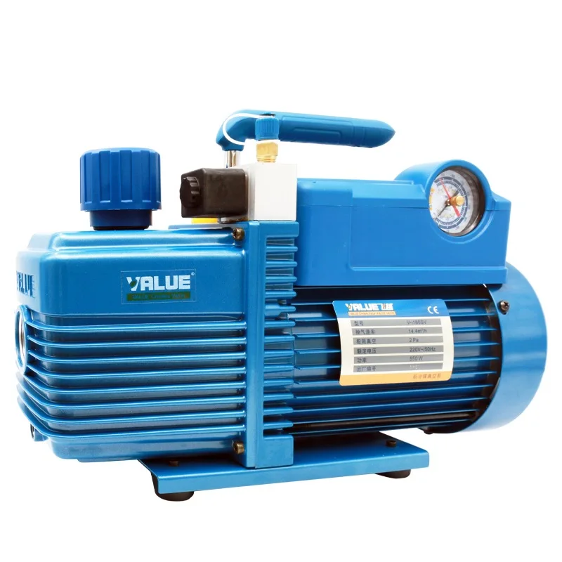 180W Refrigerant Vacuum Pump | Air Conditioning Pump | Compatible with R410A, R407C, R134a - Thumbnail 2