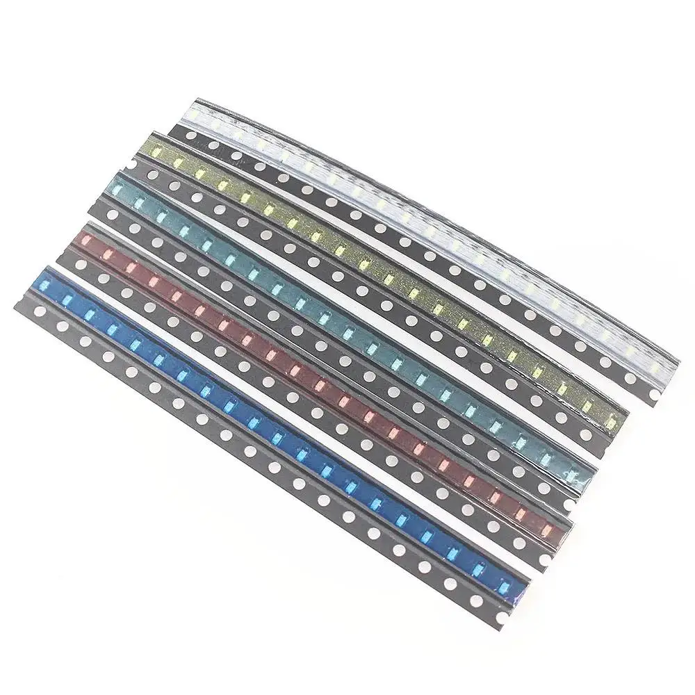 SMD LED Assortment Kit | 0603, 0805, 1206, 1210, 5730, 5050 Sizes | 5 Colors (Red, White, Yellow, Green, Blue) - Thumbnail 6