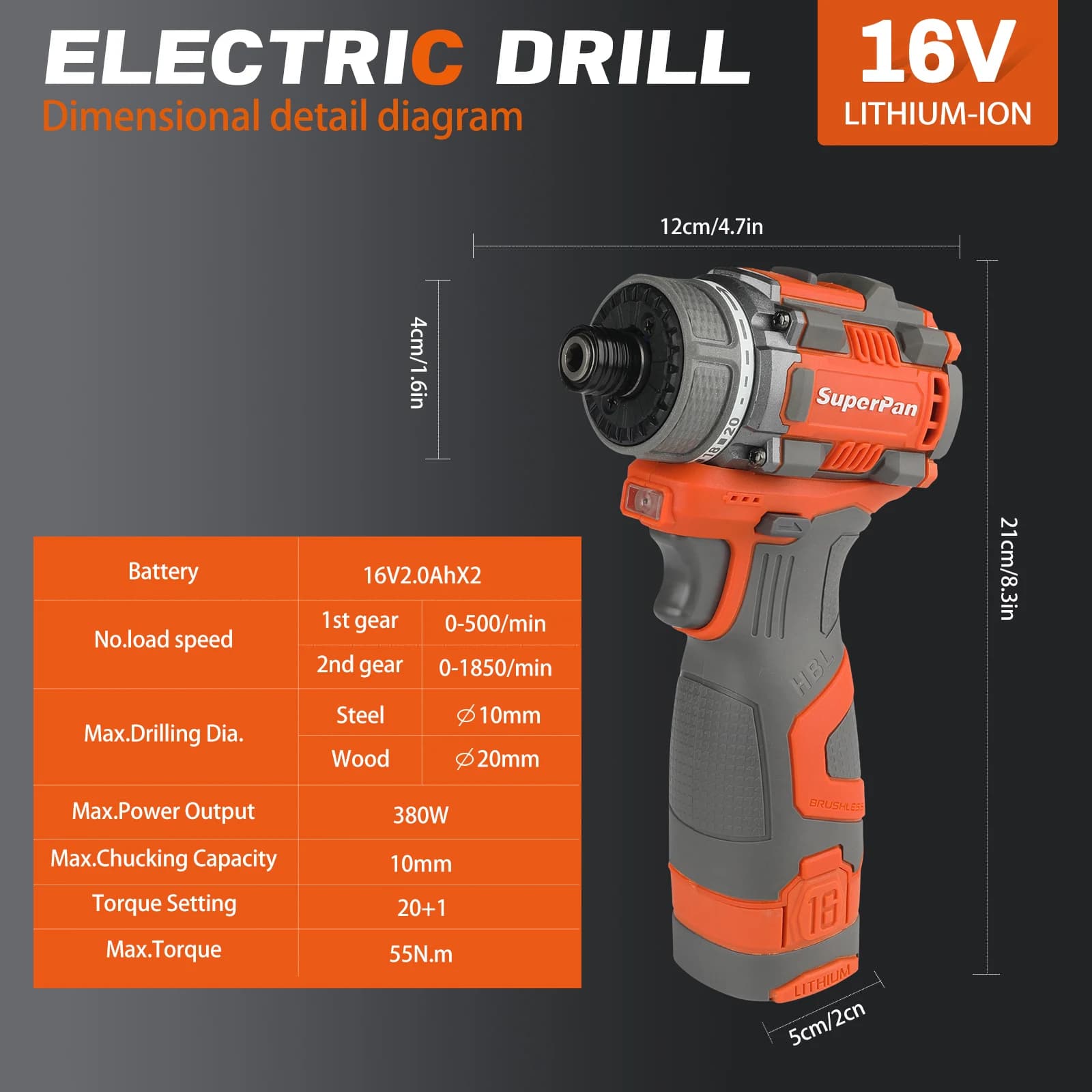 Cordless Screwdriver Set | Rechargeable Brushless Motor | Compact Power Tool for Precision Work - Thumbnail 6
