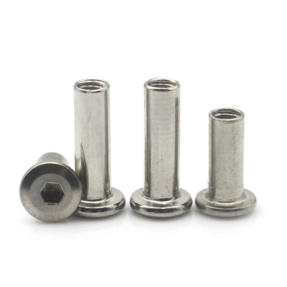 Connector Screws & Bolt Fasteners | M2-M10 304 Stainless Steel | Hex Socket Cap Nut Kit - Thumbnail 5