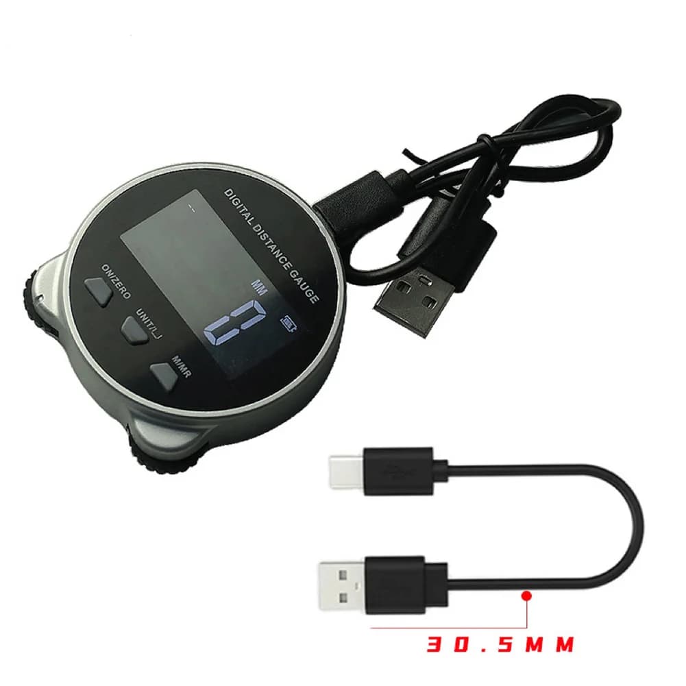 Electronic Tape Measure Digital Roller Ruler Portable Smart Rolling Measuring Tool 0-199.999m High Accuracy for Length Measuring - Thumbnail 5