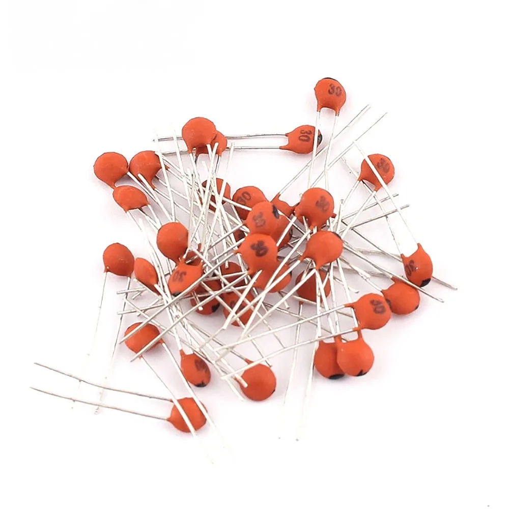 Ceramic Capacitor Assortment Kit | 2pF to 0.1uF Range | 300-Piece Electronics Components for DIY & Repair - Thumbnail 2