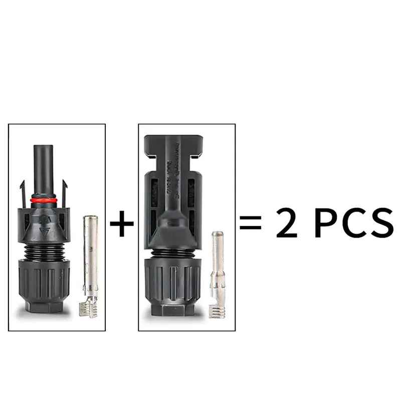 Solar Panel Connector Kit | 1000V 30A | 2.5/4/6mm² PV Cable | 10-400 Pcs - Thumbnail 3