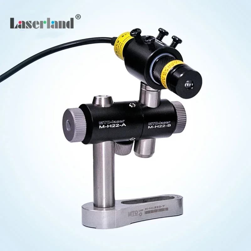 3-Axis Laser Mount | Precision Metal Bracket for Torch & Optical Alignment - Thumbnail 2