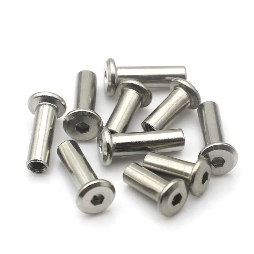 Connector Screws & Bolt Fasteners | M2-M10 304 Stainless Steel | Hex Socket Cap Nut Kit - Thumbnail 3