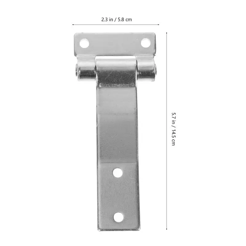 Duty Cabinet Hinge | Galvanized Steel Reinforced | Industrial Furniture Hardware 2pcs - Thumbnail 6