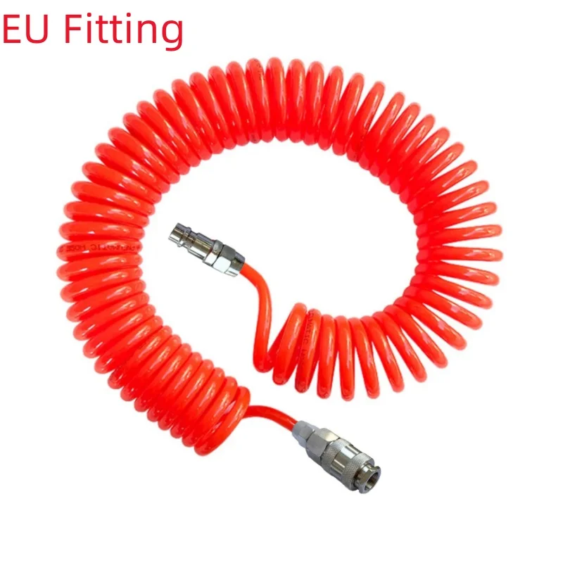 Pneumatic Air Hose Kit | High-Pressure PU Tubing | EU Quick-Connect Couplers - Thumbnail 4