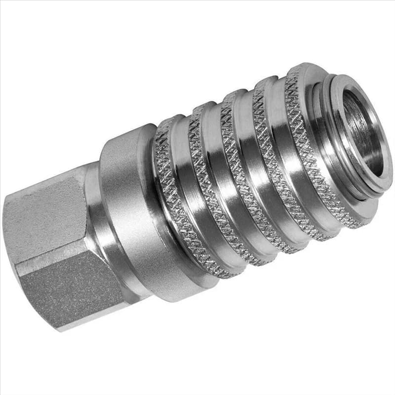 Hydraulic Test Port Coupler | PD242 Series | Quick-Connect Diagnostic Fitting - Thumbnail 3