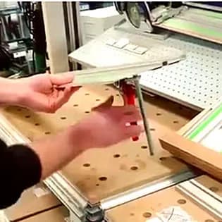 F Clamp for MFT3FS Guide Rail | Aluminum Ratchet Track | Festool Makita Woodworking - Thumbnail 2