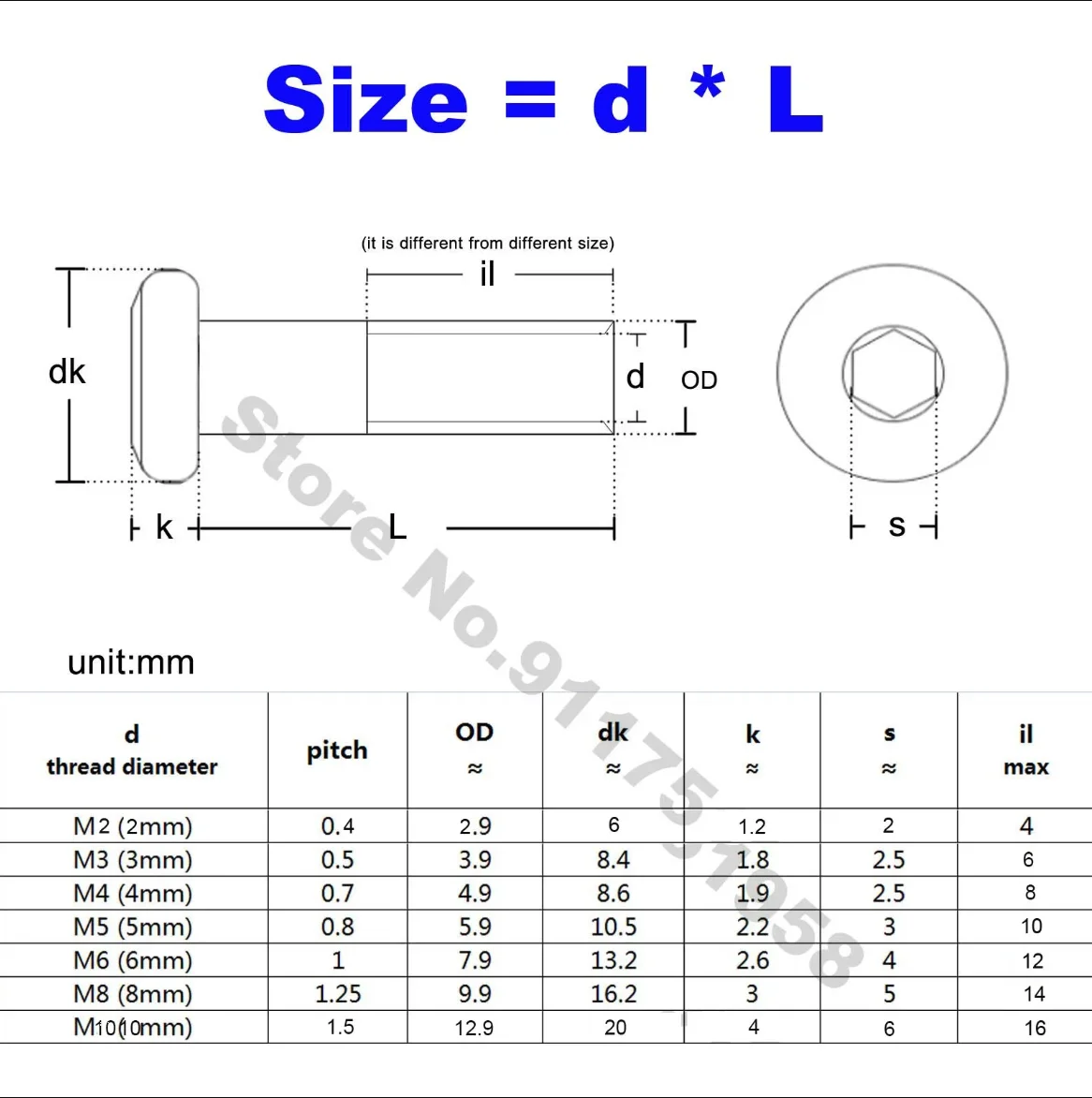 Flat Hex Socket Insert Nuts | M2 to M10 304 Stainless Steel | For Tables & Bed Frames - Thumbnail 6