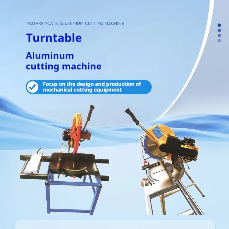 Aluminum Cutting Saw | 45° & 90° Precision Miter Cuts for Alloy Profiles - Thumbnail 6